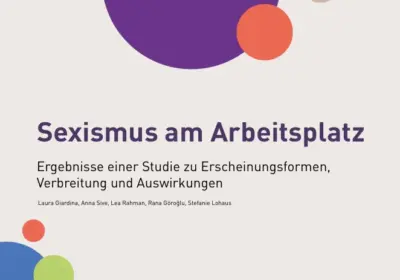 Abbildung zur Vorstellung 'Sexismus am Arbeitsplatz'