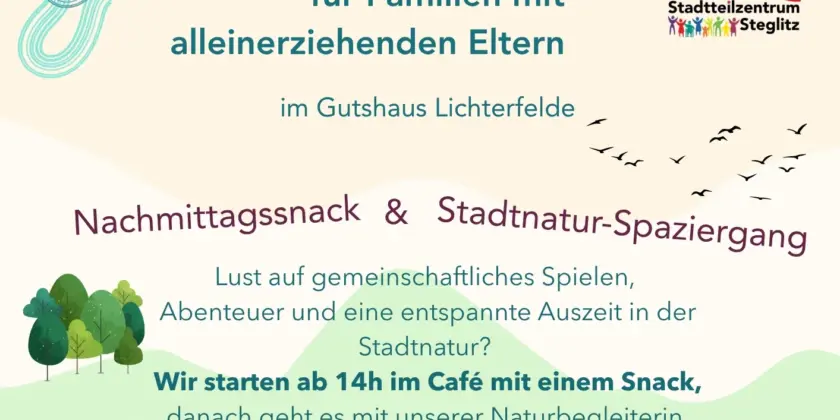 Sommerangebot für allein- und getrennterziehende Eltern