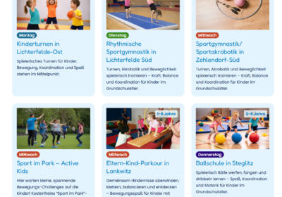 Winterspielplätze starten am 1. November